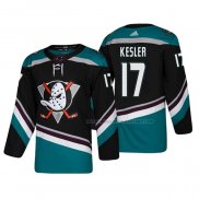 Maillot Hockey Anaheim Ducks Ryan Kesler Alterner 25th Anniversaire Authentique Noir