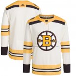 Maillot Hockey Boston Bruins 100th Anniversaire Primegreen Authentique Creme