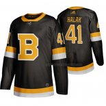 Maillot Hockey Boston Bruins Jaroslav Halak Tercera Noir