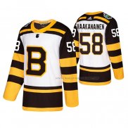 Maillot Hockey Boston Bruins Urho Vaakanainen 2019 Winter Classic Blanc