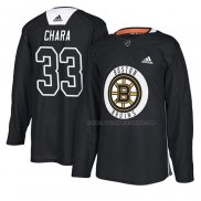 Maillot Hockey Boston Bruins Zdeno Chara New Season Practice Noir