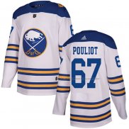 Maillot Hockey Buffalo Sabres Benoit Pouliot Authentique 2018 Winter Classic Blanc