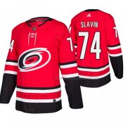 Maillot Hockey Carolina Hurricanes Jaccob Slavin Domicile Authentique Rouge