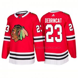 Maillot Hockey Chicago Blackhawks Alex Debrincat 2018 Rouge