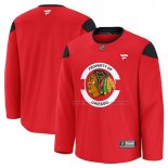 Maillot Hockey Chicago Blackhawks Practice Rouge