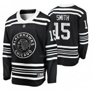 Maillot Hockey Chicago Blackhawks Zack Smith Premier Alterner Noir