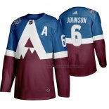 Maillot Hockey Colorado Avalanche Erik Johnson 2020 Stadium Series Bleu