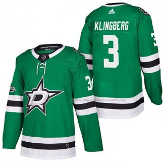 Maillot Hockey Dallas Stars John Klingberg Authentique Domicile 2018 Vert