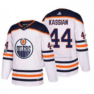 Maillot Hockey Edmonton Oilers Zack Kassian 2018 Blanc