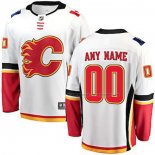 Maillot Hockey Enfant Calgary Flames Personnalise 2018 Blanc