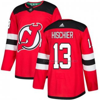 Maillot Hockey Enfant New Jersey Devils Nico Hischier Domicile Authentique Rouge