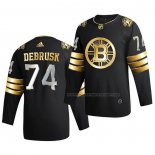 Maillot Hockey Golden Edition Boston Bruins Jake Debrusk Limited Authentique 2020-21 Noir