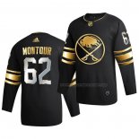 Maillot Hockey Golden Edition Buffalo Sabres Brandon Montour Limited Authentique 2020-21 Noir