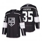 Maillot Hockey Los Angeles Kings Darcy Kuemper Authentique Domicile 2018 Noir