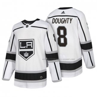 Maillot Hockey Los Angeles Kings Drew Doughty Authentique Exterieur 2018 Blanc