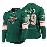 Maillot Hockey Minnesota Wild Nate Prosser Platinum Vert