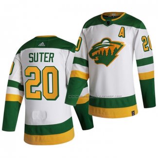 Maillot Hockey Minnesota Wild Ryan Suter Blanc