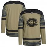 Maillot Hockey Montreal Canadiens Logo Military Appreciation Team Authentique Practice Camouflage