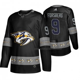 Maillot Hockey Nashville Predators Filip Forsberg Breakaway Noir