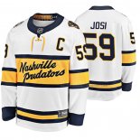 Maillot Hockey Nashville Predators Roman Josi Breakaway Joueur 2020 Winter Classic Blanc