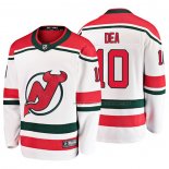 Maillot Hockey New Jersey Devils Jean Sebastien Dea Alterner Breakaway Blanc