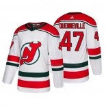 Maillot Hockey New Jersey Devils John Quenneville Alterner Authentique Blanc