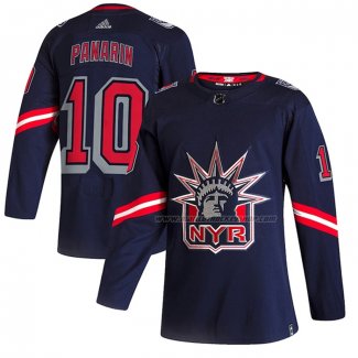 Maillot Hockey New York Rangers Artemi Panarin Reverse Retro Authentique 2020-21 Bleu