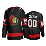 Maillot Hockey Ottawa Senators Personnalise Domicile 2020-21 Noir