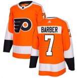 Maillot Hockey Philadelphia Flyers Bill Barber Domicile Authentique Orange