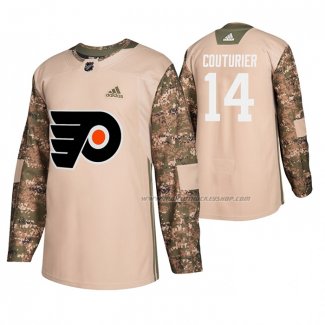 Maillot Hockey Philadelphia Flyers Sean Couturier Veterans Day Camouflage