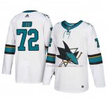 Maillot Hockey San Jose Sharks Tim Heed Authentique Exterieur Blanc