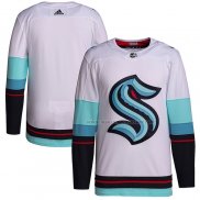 Maillot Hockey Seattle Kraken Exterieur Authentique Blanc