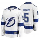 Maillot Hockey Tampa Bay Lightning Dan Girardi 2019 Exterieur Breakaway Blanc