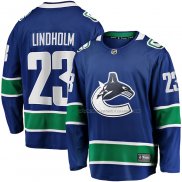 Maillot Hockey Vancouver Canucks Elias Lindholm Domicile Premier Breakaway Bleu