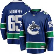 Maillot Hockey Vancouver Canucks Ilya Mikheyev Domicile Breakaway Bleu