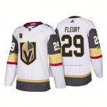 Maillot Hockey Vegas Golden Knights Marc Andre Fleury Vegas Centennial 2017-2018 Blanc