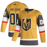 Maillot Hockey Vegas Golden Knights Personnalise Alterner Authentique 2020-21 Or