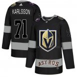 Maillot Hockey Vegas Golden Knights William Karlsson City Joint Name Stitched Noir