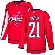 Maillot Hockey Washington Capitals Dennis Maruk Domicile Authentique Rouge