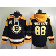 Veste a Capuche Boston Bruins David Pastrnak Noir