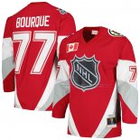 Maillot Hockey 1999 All Star Ray Bourque Mitchell & Ness Bleu Line Rouge