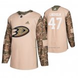 Maillot Hockey Anaheim Ducks Hampus Lindholm Veterans Day Camouflage