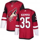 Maillot Hockey Arizona Coyotes Darcy Kuemper Domicile Authentique Rouge