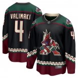 Maillot Hockey Arizona Coyotes Juuso Valimaki Domicile Breakaway Noir