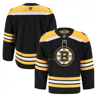 Maillot Hockey Boston Bruins Domicile Autentico Pro Noir