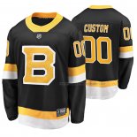 Maillot Hockey Boston Bruins Personnalise Alterner Premier Breakaway Noir