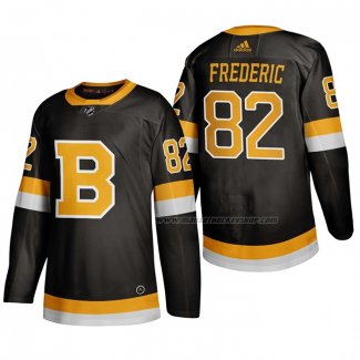 Maillot Hockey Boston Bruins Trent Frederic Alterner 2019-20 Noir