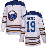 Maillot Hockey Buffalo Sabres Jake Mccabe Authentique 2018 Winter Classic Blanc