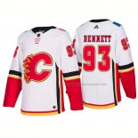 Maillot Hockey Calgary Flames Sam Bennett Exterieur Premier 2017-2018 Blanc