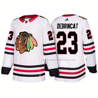 Maillot Hockey Chicago Blackhawks Alex Debrincat 2018 Blanc